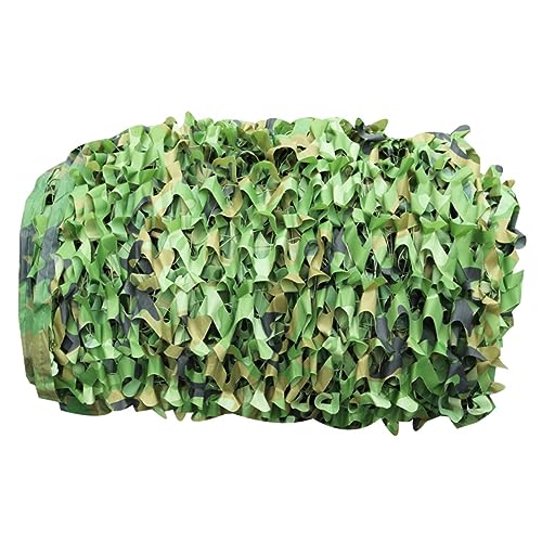 Bundeswehr Tarnnetz Woodland Camouflage Netz Tarnung Net für Camping Thema Deko Bundeswehr Jagd Schießen Verstecken Outdoor Garten Freizeit Bar 2x3m 3x3m 4x5m 4x6m 5x5m ( Size : 3x3m (9.8x9.8ft) ) von Janeepoch