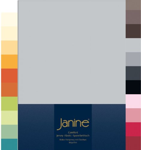 Janine Spannbettlaken Elastic 5002 weiß - 10 200x200 cm von Janine Design