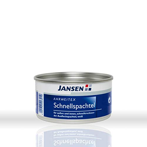 JANSEN Ahrweitex Schnellspachtel 250g Kunstoff-Spachtel Holz Metall Lackspachtel von Jansen GmbH & Co. KG