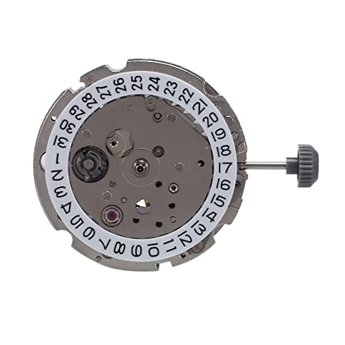 Jdeijfev 21 Juwelen für Miyota 8215 Hack Second Stop Date Window Automatisches Mechanisches Uhrwerk UhrenzubehöR von Jdeijfev