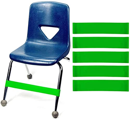 JeVenis Naturlatex Stretch Fußgurten Bouncy Chair Zappelband Workout Autismus-Sensorik braucht Stretch-Fußband für Stühle von Rehab oder Physiotherapie von JeVenis
