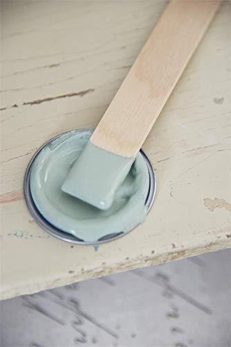 Jeanne d'Arc Living Vintage Paint Kreidefarbe 100 ml/3,4oz Chalk Kalkfarbe JDL 100% natürliche Möbelfarbe - einfache Handhabung - (Dusty Green) von Jeanne d´Arc living