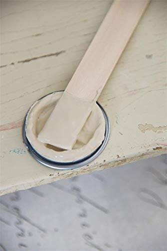 Jeanne d'Arc Living Vintage Paint Kreidefarbe 100 ml/3,4oz Chalk Kalkfarbe JDL 100% natürliche Möbelfarbe - einfache Handhabung - (Vintage Cream) von Jeanne d´Arc living