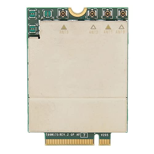 Jectse 5G-Modul-Netzwerkkarte, Einfach zu Verwendende T99W175 PCI Express M.2-Netzwerkkarte, PCB 2000 Mbit/s Interner WLAN-Netzwerkadapter für Dell-Laptops, Plug-and-Play von Jectse