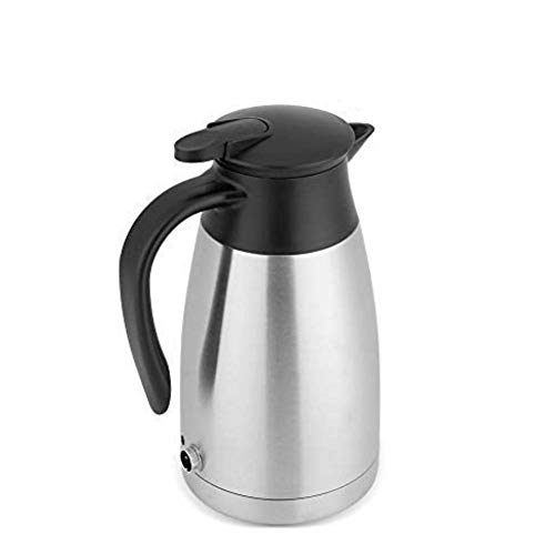 Jeffergarden 12V 1000ml Edelstahl Auto Automobil elektrische Heizung Wasserkocher tragbare Wassertasse für Home Office von Jeffergarden