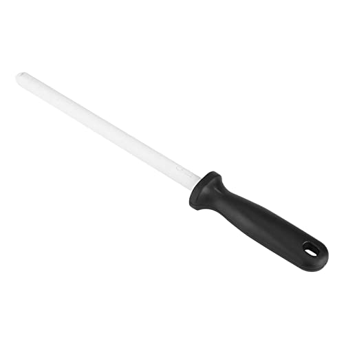 8-Zoll-Keramik-Messerschärferstab Für Küchenmesser, Langlebiges Schleifsteinwerkzeug Mit Abziehstahl, Messerschärfer-Zubehör von Jerliflyer
