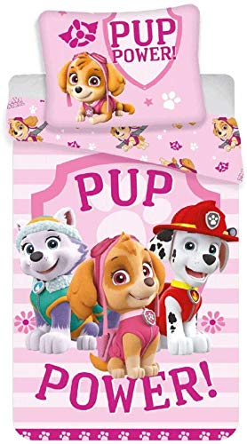 Jerry Fabrics Paw Patrol Pup Power Einzelne Baumwollbezug-Set von Jerry Fabrics