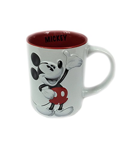 Disney Mickey Mouse 3D-Tonal, ca. 414 ml Keramiktasse von Jerry Leigh. von Jerry Leigh