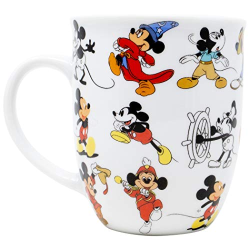 Disney Mickey Mouse Porzellantasse zum 90. Jahrestag von Jerry Leigh