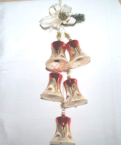 Jingle Bells Lauscha Adventsgehänge Tradition 7cm Glocke von Jingle Bells Lauscha