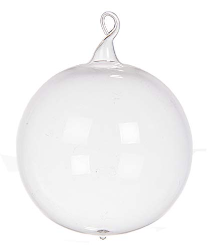Jingle Bells Lauscha Christbaumkugel 5cm kristall mit Glasöse mundgeblasen von Jingle Bells Lauscha