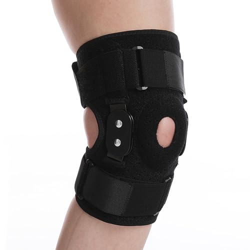 Jinlaili Kniebandage mit seitlichen Stabilisatoren,Orthopädische Kniebandage,Kniebandage für Knieschmerz,Meniskus Kniestütze,Patella Kniebandage,für Knieunterstützung,Arthritis von Jinlaili