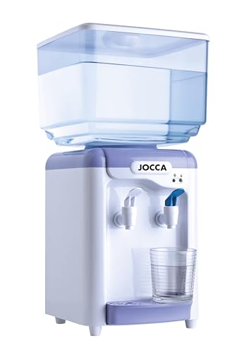 Jocca 1102 Wasserspender mit Tank, Weiß und Lila, 23x23x47,5 cm von Jocca