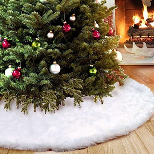 Weihnachtsbaum Decke Weiss, Weihnachtsbaumdecke Weihnachtsbaum Röck Runde - Ø 90 cm von Jonami