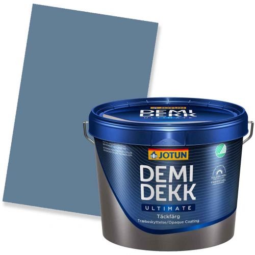 JOTUN DEMIDEKK ULTIMATE TÄCKFÄRG Holzfarbe RAL 5014 Taubenblau 3l von Jotun