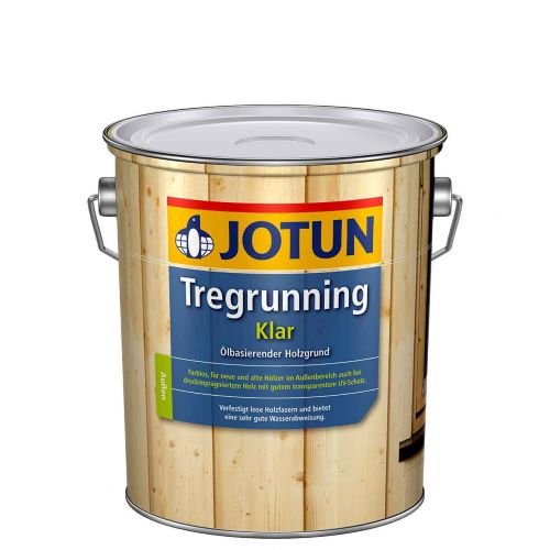 JOTUN VISIR Tregrunning Klar / farblos 2,7l - Holzgrundierung Holzschutz von Jotun