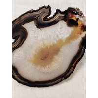 Geode Polierter Achat Wandlicht/Nachtlicht, Naturstein, Sammlung, Dekoration, Geschenk Für Sie, Ihn von Judycollections