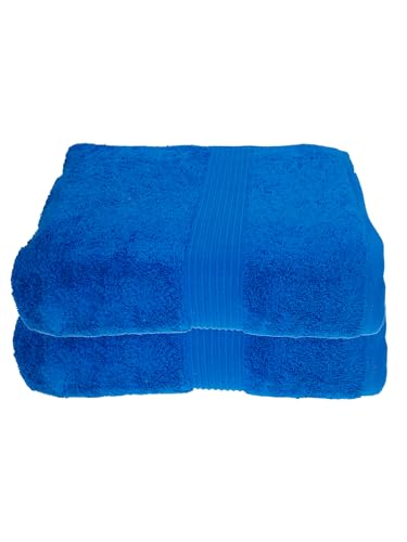 Julie Julsen 2er Pack Badetuch 29 Farben erhältlich weich und saugstark 500gsm Öko Tex Royalblau 100 x 150 cm B-Ware von Julie Julsen