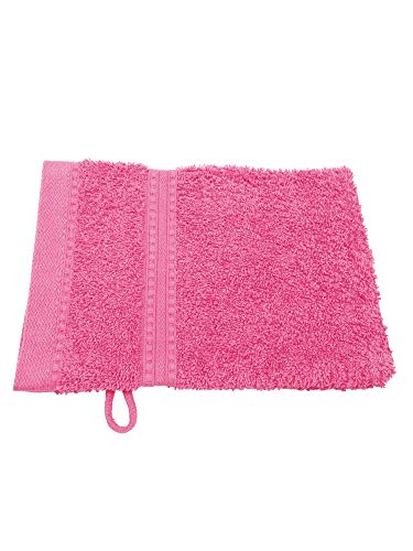 Julie Julsen® Bio Waschhandschuhe in 32 Farben erhältlich weich und saugstark Pink 15x21 cm von Julie Julsen
