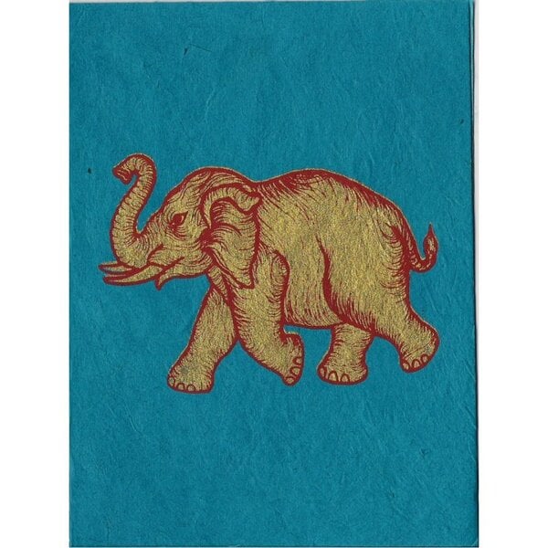 Just Be Briefkarte Elefant von Just Be