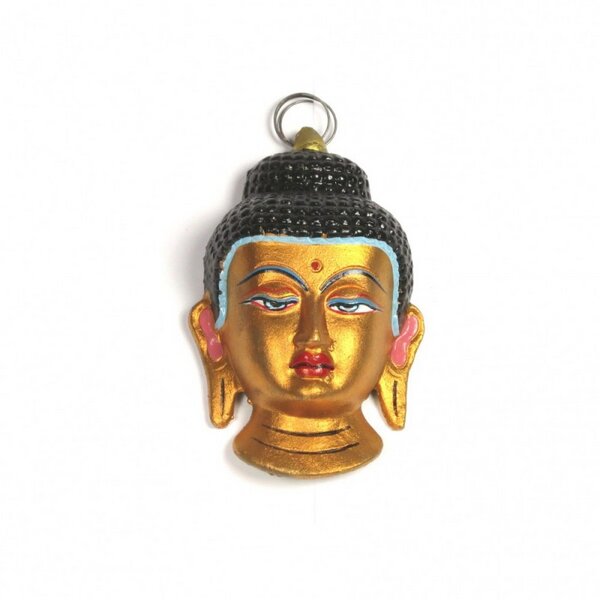 Just Be Buddha Maske goldfarben von Just Be