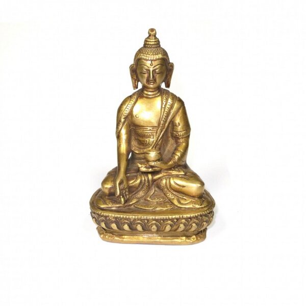 Just Be Messing Buddha Figur mit Mudra von Just Be