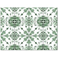 K&L Wall Art Fliesenaufkleber »Florale Muster«, selbstklebend von K&L WALL ART