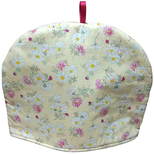 Cotton Tea Cozy Vintage Floral Printed Teekanne Cover Tea Pot Decor Cozies Insulated Kettle Kitchen Dust Cover von KABAKE