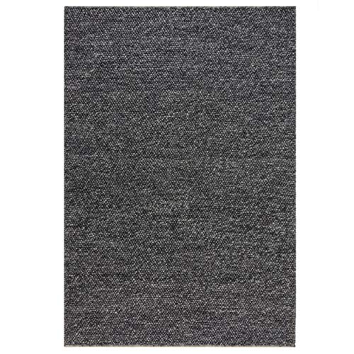 KADIMA DESIGN Eleganter und Warmer Hochdichter Teppich Medway Farbe: Anthrazit, Größe: 160x230 cm von KADIMA DESIGN
