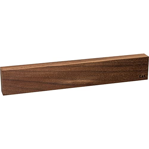 KAI Magnetleiste aus Walnuss für Messeraufbewahrung - hochwertiges Holz für die Küche - Abmessungen 39 x 6,5 x 3 cm - Leiste für Küche Magnet Brett Holz von KAI