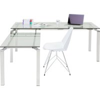 Schreibtisch Lorenco Chrom Winkelcombi 210x180cm von KARE DESIGN