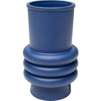 Vase Gina Trible Blau 17cm von KARE DESIGN