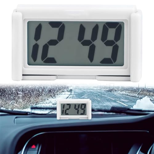 Car Clock, Dashboard Uhr, Motorraduhren, Mini Fahrzeug Armaturenbrett Uhr für Auto, Mini Fahrzeug Armaturenbrett Uhr, Mini Auto Armaturenbrett, für Auto Innendekoration kleine Wanduhr Home Decor von KARELLS