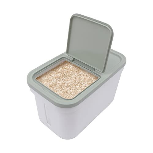 KAUITOPU 10kg Reisbehälter, luftdichter Feuchtigkeitsbeständiger Mehl Vorratsbehälter, Großer Lebensmittel Müslidosen Schüttdose von KAUITOPU