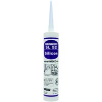 Sl 52 Elastischer 1-K Silikon-Dichtstoff 310 ml Kartusche Farbe dunkelgrau von KAWO