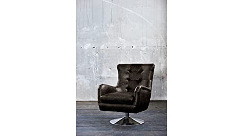 KAWOLA Sessel Relexa Leder (schwarz) von KAWOLA