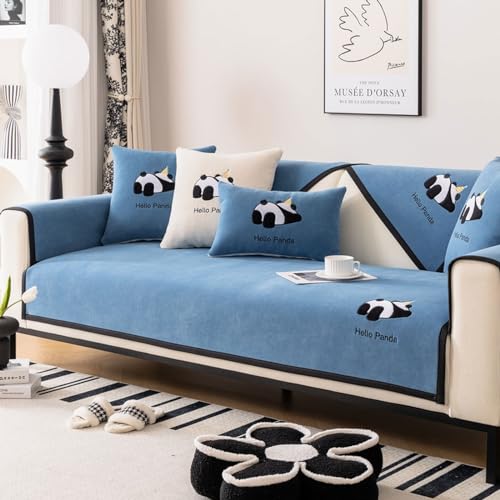 KEBEXXY Couch Überzug Sofa Überzug 1 2 3 4 Sitzer L Form für Wohnzimmer Sofaschutz L Shape Sofaschoner Sofa Überwurf Katze Hund Sofa Schutzdecke(C,110x210CM) von KEBEXXY