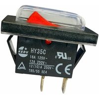 HY35C Elektrische Wippschalter 2 Pins 250V - Ein-/Aus Schalter - Kedu von KEDU