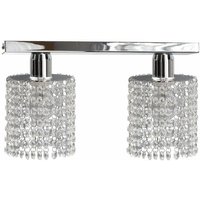 539 Diament Twin Deckenstrahler Hanging Droplets, 50cm, 2x E27 - Keter Lighting von KETER LIGHTING