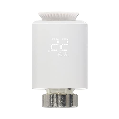 KETOTEK Digital Smart Life Heizkörperthermostat Programmierbares Ventil Thermostatkopf Heizung Temperaturregler Zusatzteil für TRV-Kit, mit Wi-Fi von KETOTEK