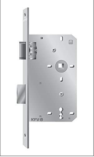 KFV Extra Schmales Zimmertür-Einsteckschloß BB 72 Links von KFV