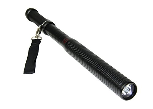 KH security hochleistungs-LED Stab-Taschenlampe Heavy, inklusive Stroboskoplicht, 160166 von KH-Security