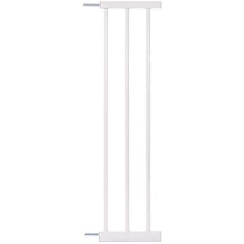 KIDIMAX Treppenschutzgitter Erweiterung (Verlängerung) 20 cm, steckbarer Gitter Aufsatz für Treppenschutz, weiß von KIDIMAX