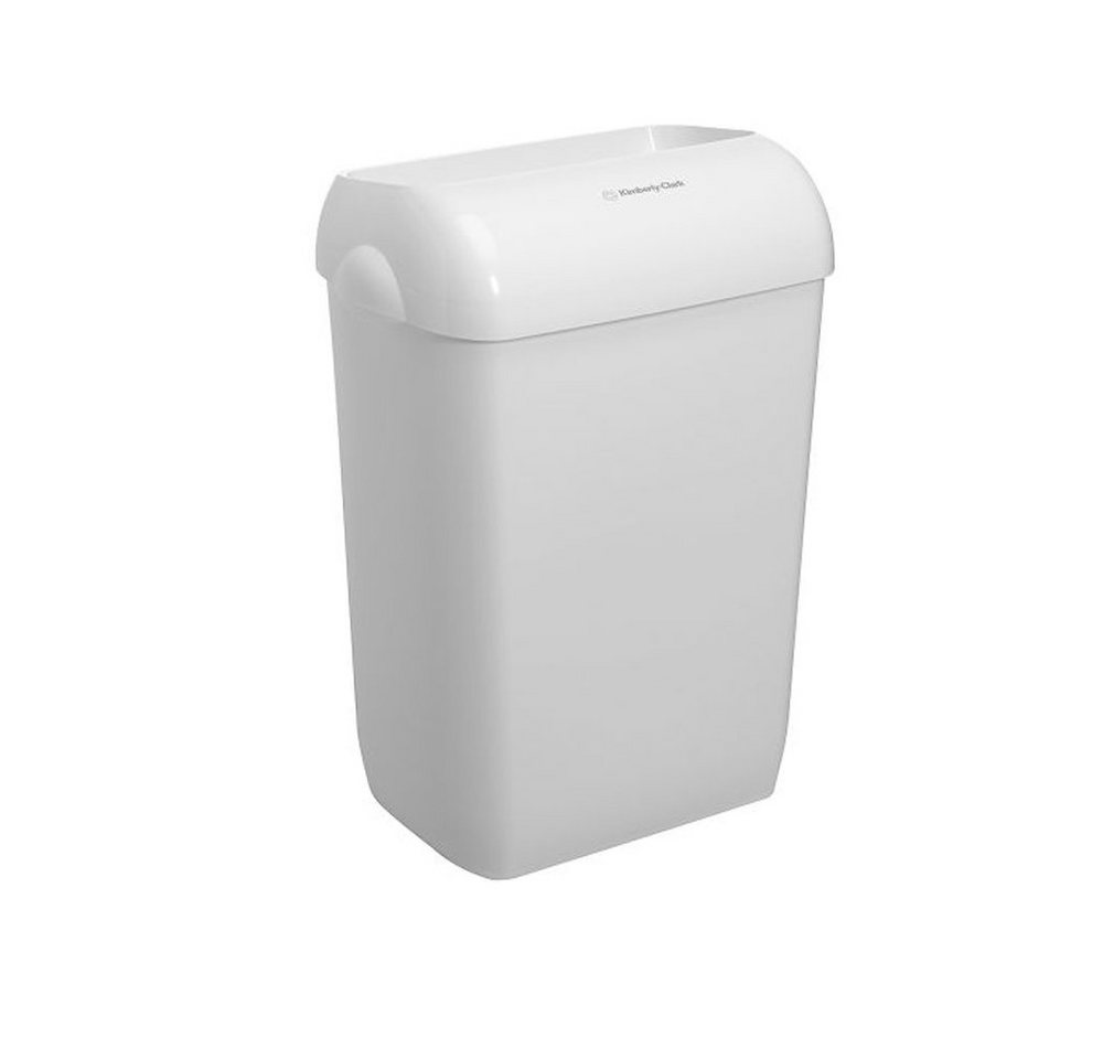KIMBERLY-CLARK Mülleimer 2 Stück Abfallbehälter Aquarius™ aus Kunststoff Weiß von KIMBERLY-CLARK