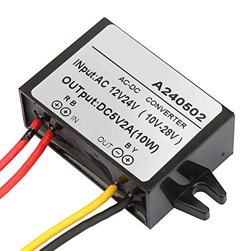 AC 12V 24V, 12V auf 5V Modul AC 24V DC 0 DC 5V Converter Netzteil (2A) von KIMISS