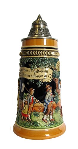 Bierkrug Maitanz Seidel 0,5 Liter Bierseidel KI T0280BZ 0,5L von KING