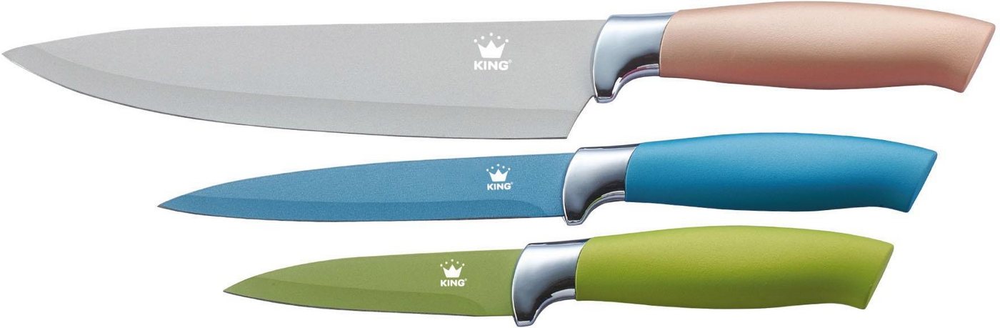 KING Messer-Set Metallic (Set, 3-tlg) von KING