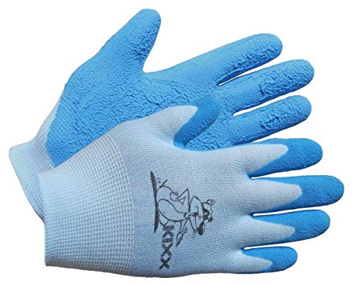 KIXX Nylon/Latex Handschuhe, Blau, 5 von KIXX