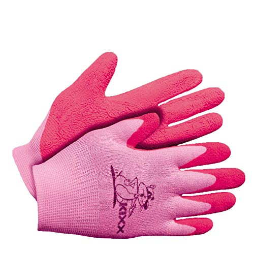 KIXX Nylon/Latex Handschuhe, Rosa, 5 von KIXX
