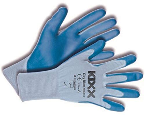 KIXX Nylon/Polyurethan Handschuh, Himmelblau, 9 von KIXX